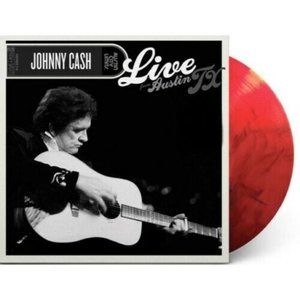 Johnny Cash Live From Austin, TX LP + DVD ~ Exclusive Colored Vinyl ~New/Sealed!